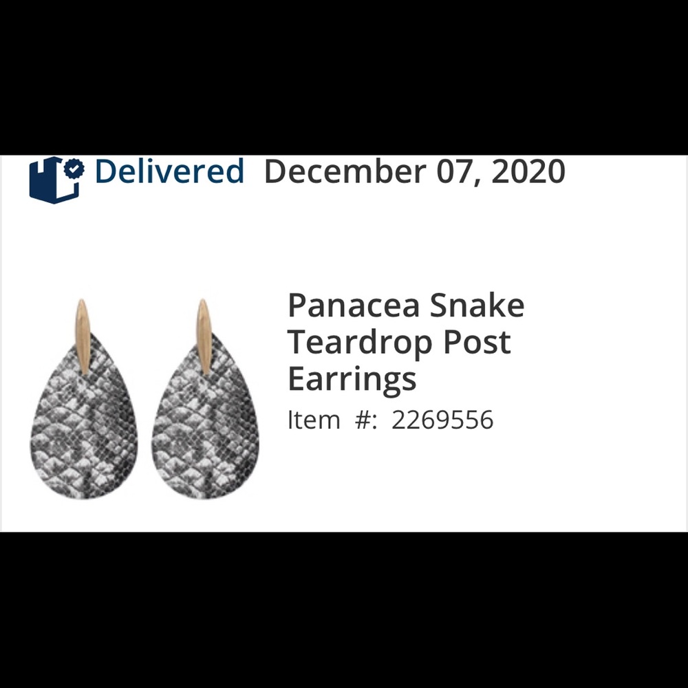 Snakeskin Panacea earrings